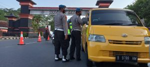 Polisi Mulai Cegat Pemudik