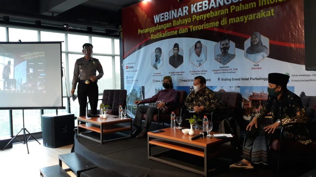 Tangkal Radikalisme Generasi Muda, Polres Gelar Webinar Kebangsaan
