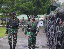 Yonif 406/Candra Kusuma Gelar Latihan Pertempuran di Perkotaan Purbalingga