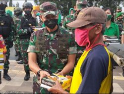 Implementasikan Pancasila, Korem 071/ Wijayakusuma dan Kodim 0702/ Purbalingga Gelar Vaksinasi dan Bagi Takjil