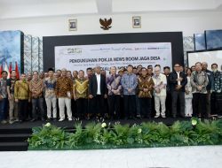 Hadiri Pengukuhan Pokja Newsroom Jaga Desa, Hasyim Djojohadikusumo Tegaskan Jakarta Aman dan Kondusif